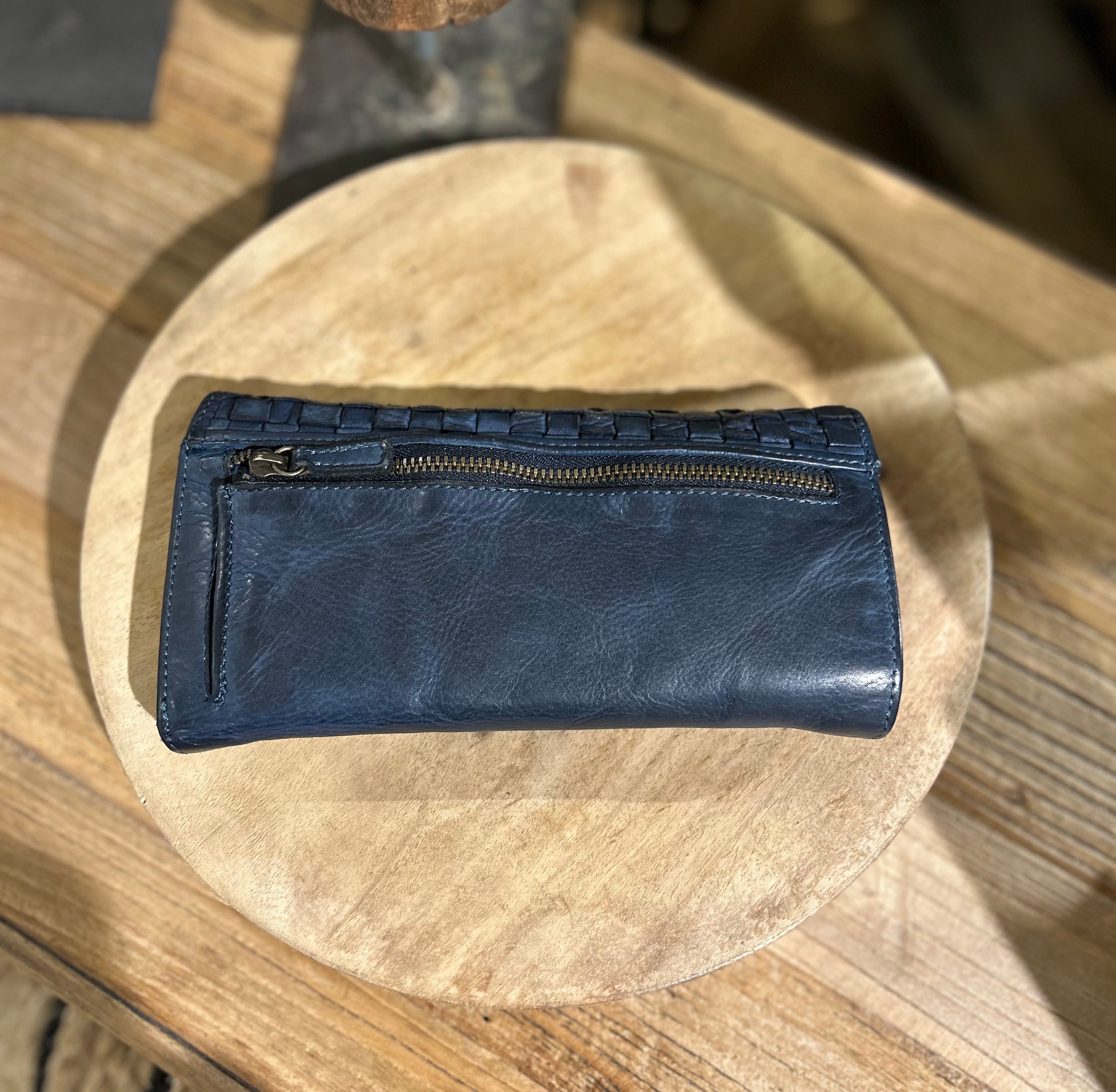 Long Woven Wallet