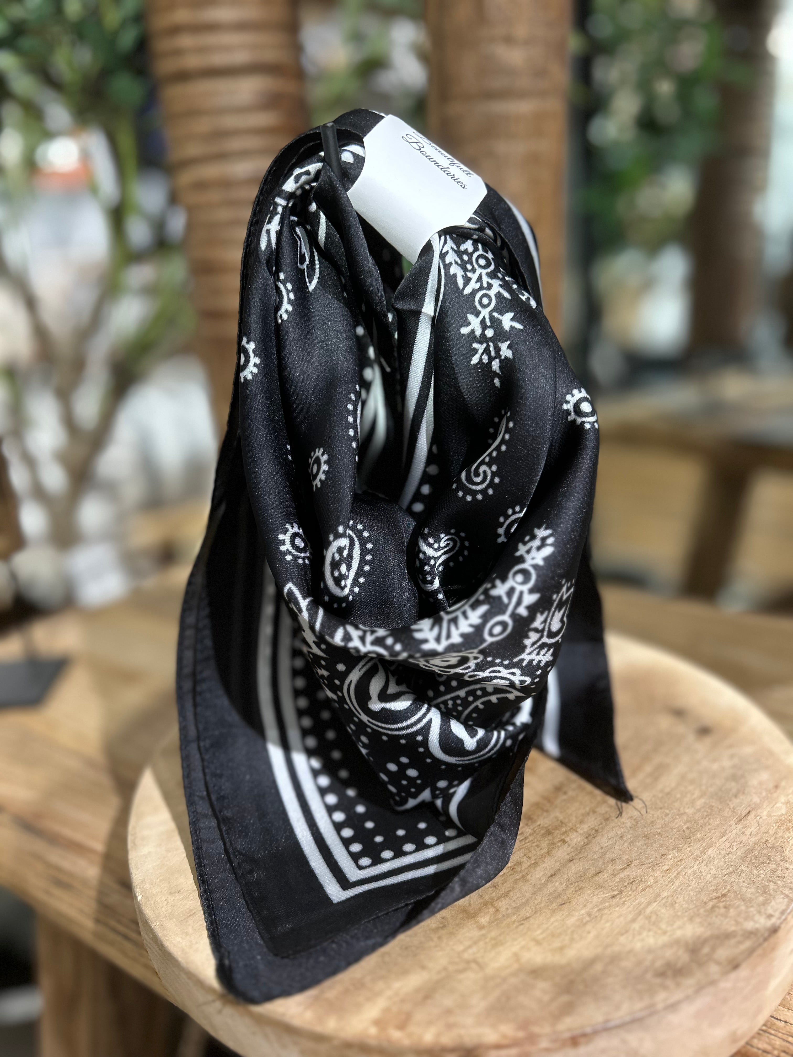Beautiful Boundaries - Women's Silk-Like Square Scarf