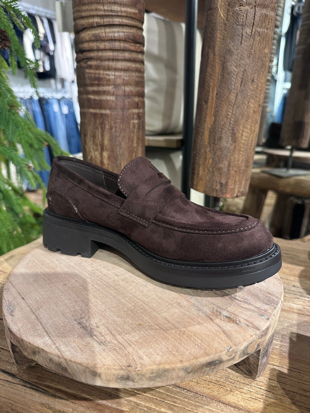 Steve Madden-The Brief Shoe-Brown Micro