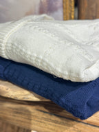 Self Square Stripe Cutsie Cardi