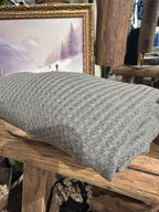 Waffle Hanky Hem Oversized Tee