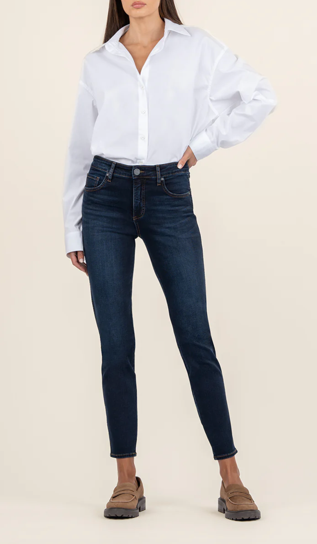 Diana High Rise Fab Ab Skinny