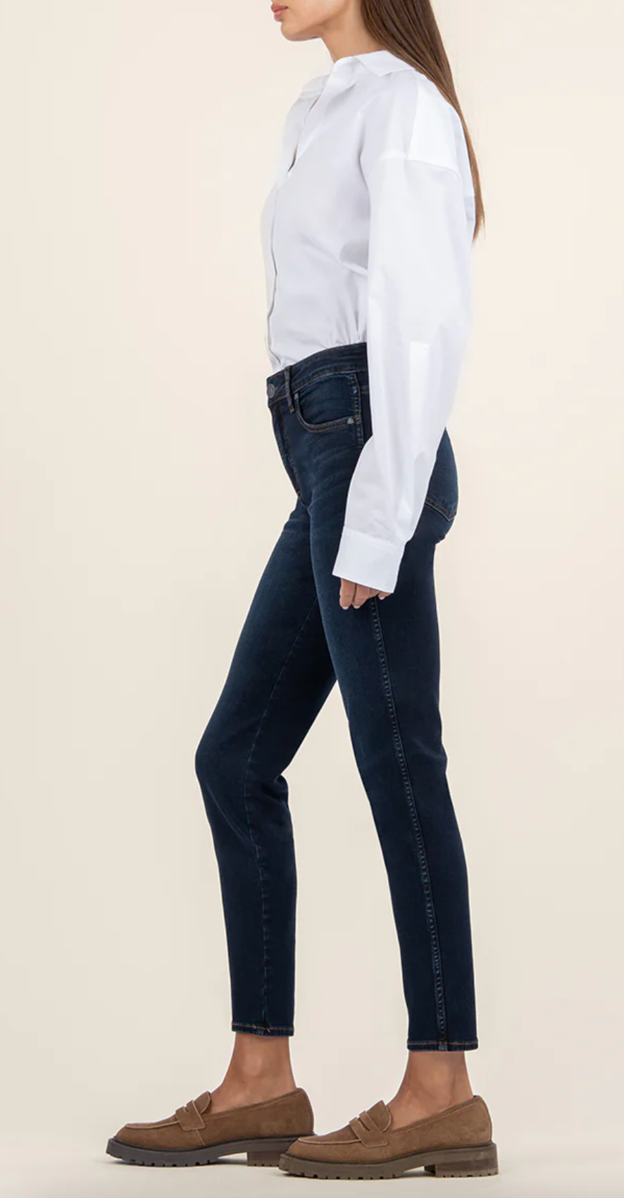 Diana High Rise Fab Ab Skinny