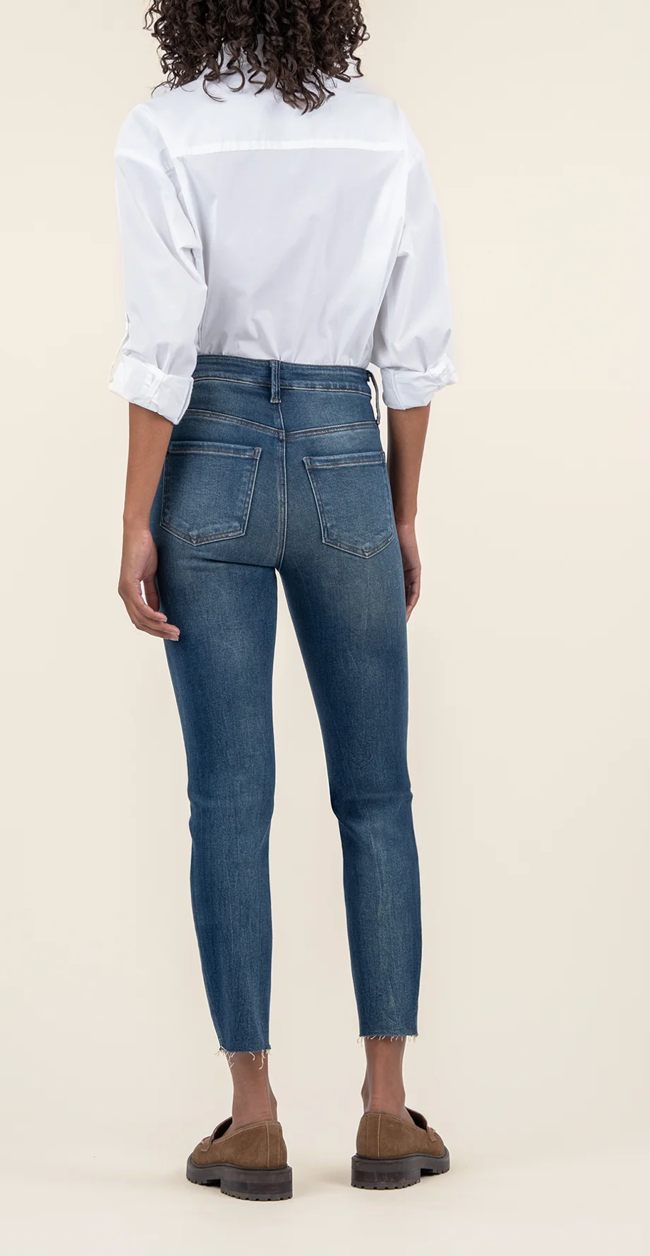 High Rise Charlize Fab Ab Cigarette Leg