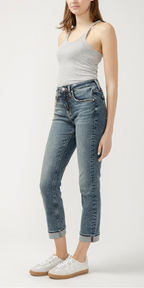 Beau High Rise Straight Leg