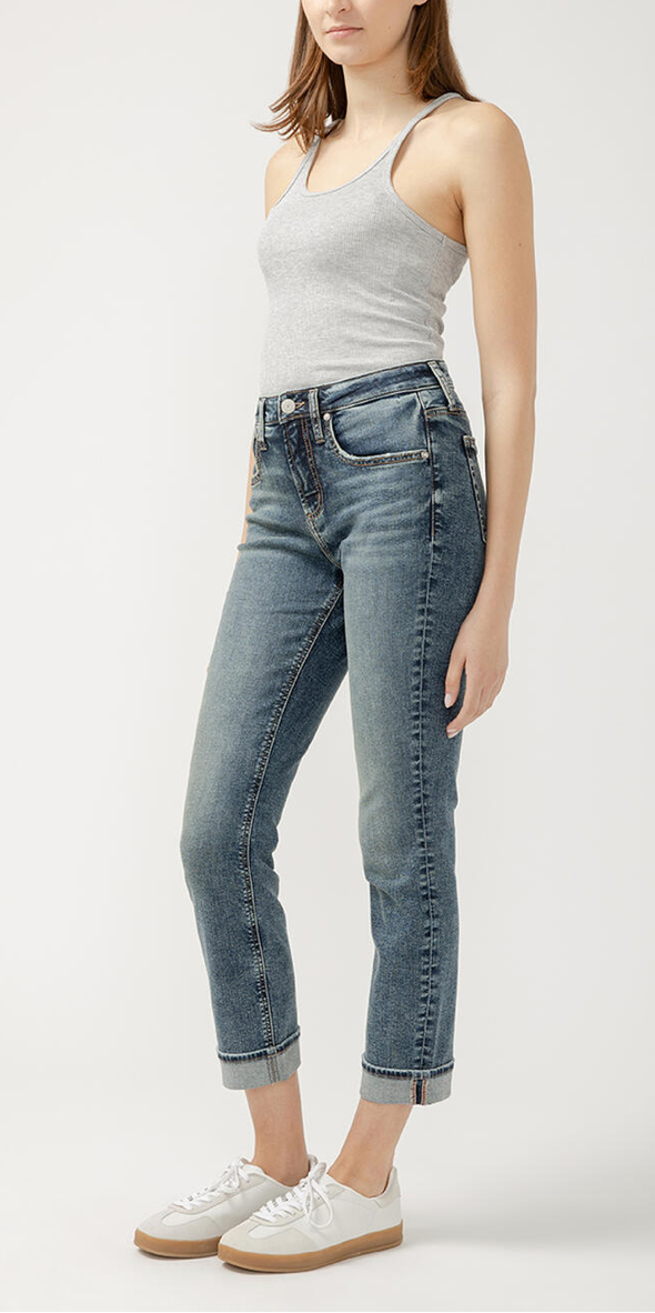 Beau High Rise Straight Leg