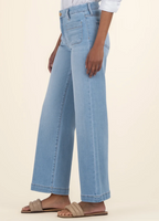 Meg High Rise Wide Leg with Patch Pockets