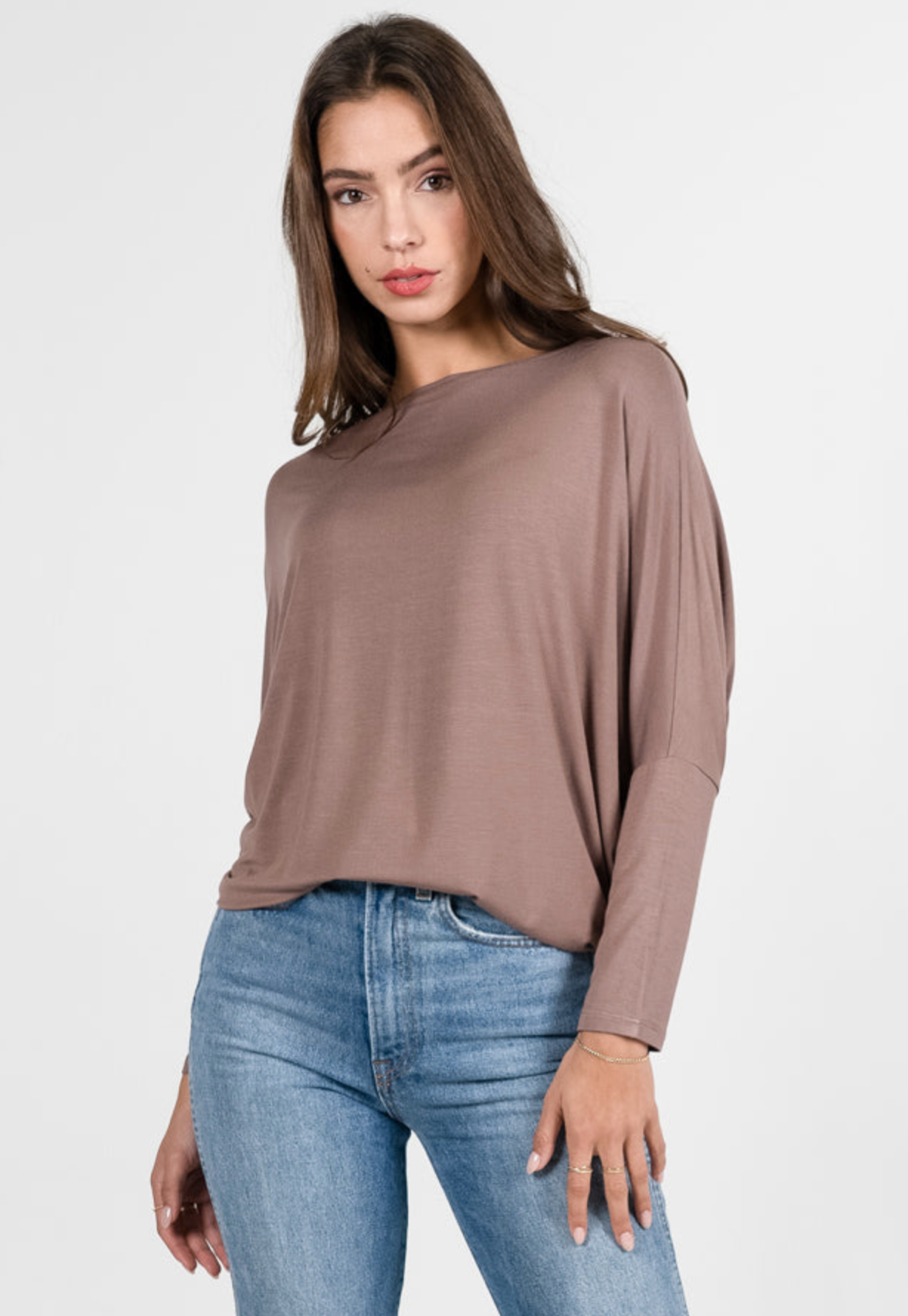 Bamboo C/S Dolman Sleeve top