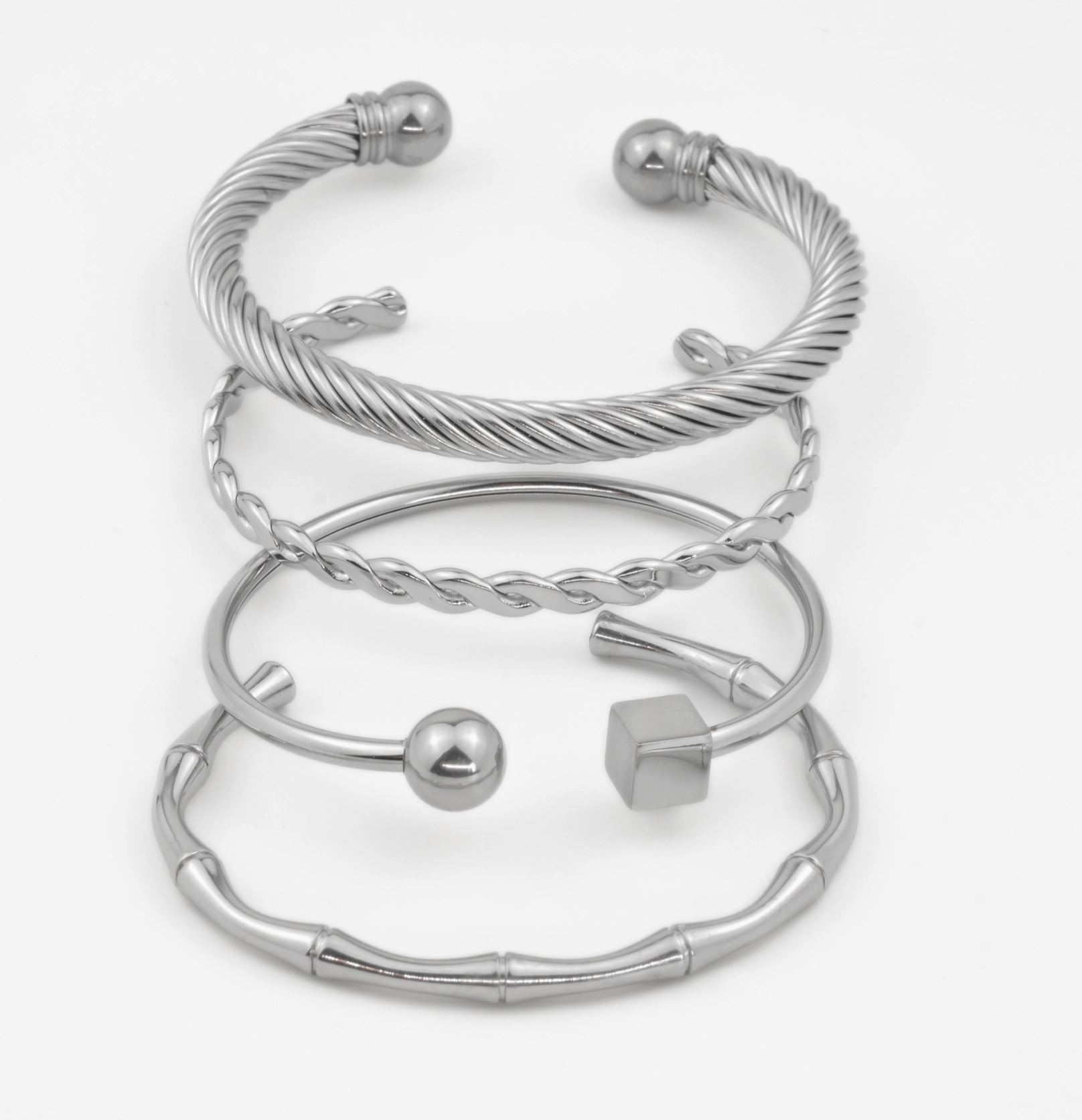 Gold Cuff Bracelet - Waterproof Bold Cuffs - Bangle Bracelet