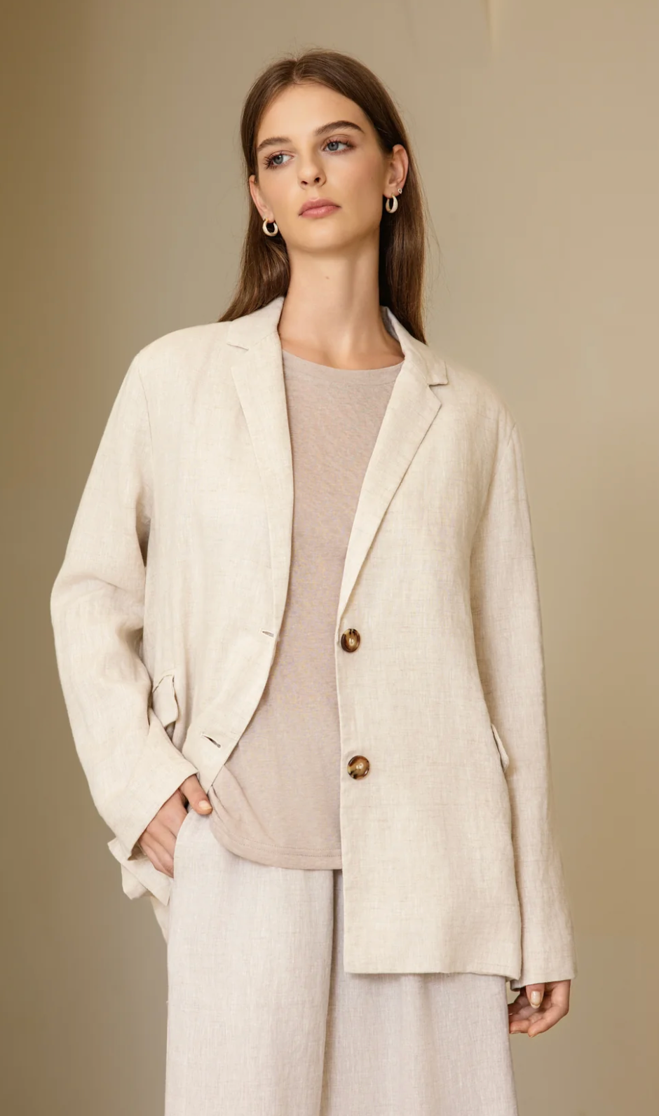 Linen Blazer