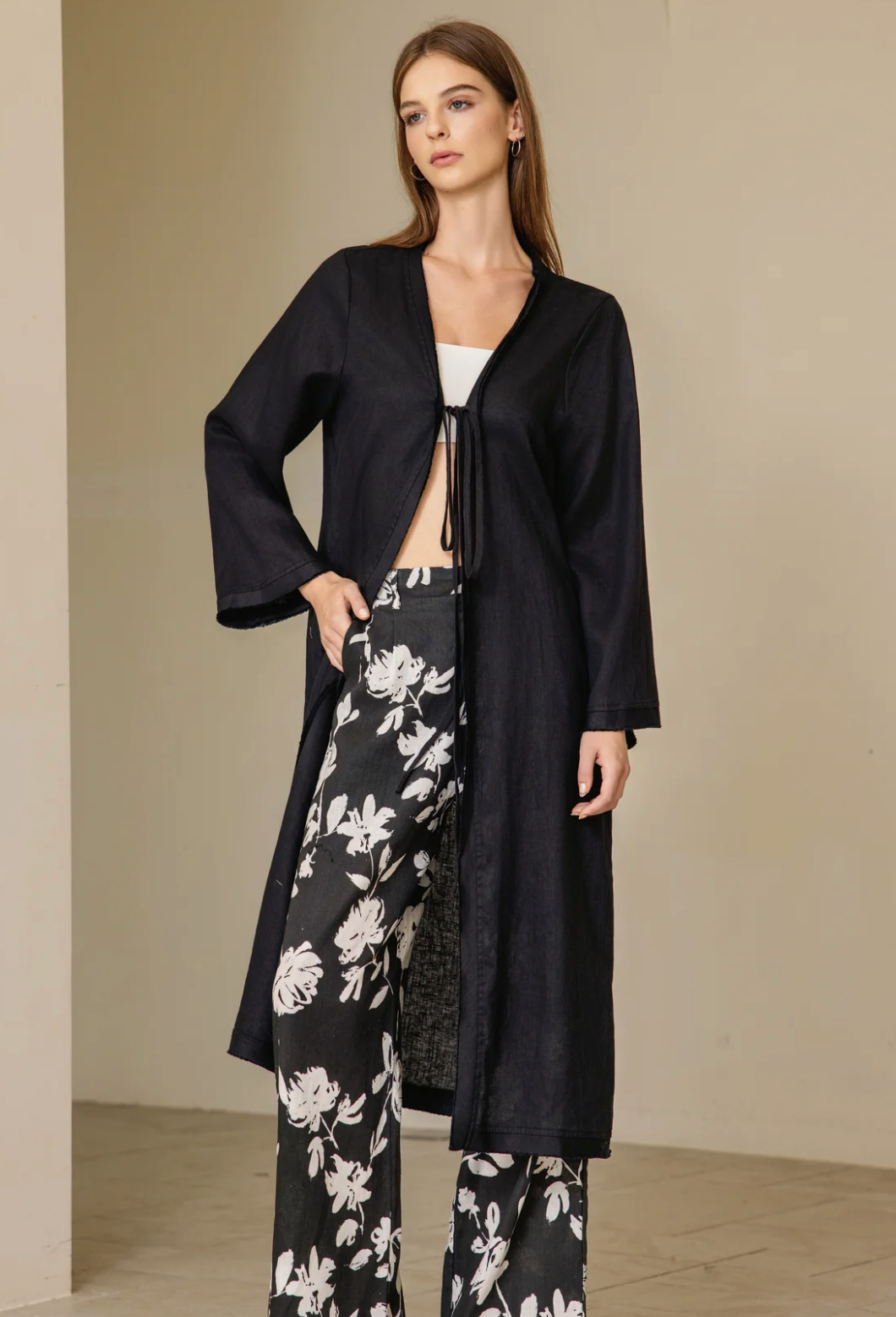 Linen Cardigan