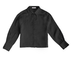 Cropped Linen Shirt