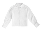 Cropped Linen Shirt