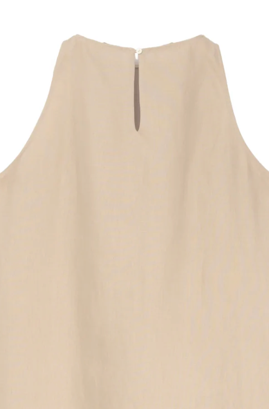 Linen Sleeveless Dress