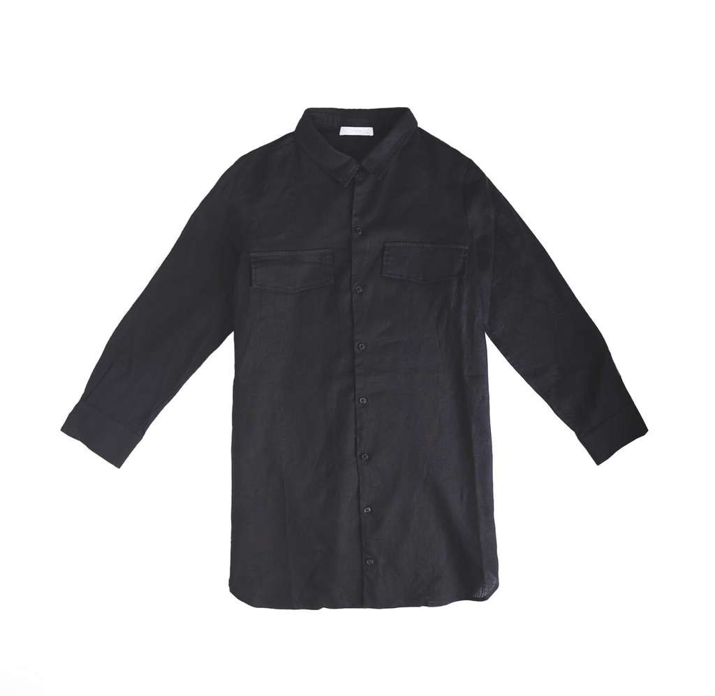 Long Linen Shirt