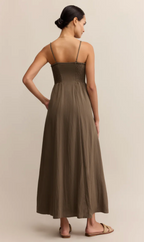 Angle Eye Midi Dress