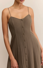 Angle Eye Midi Dress