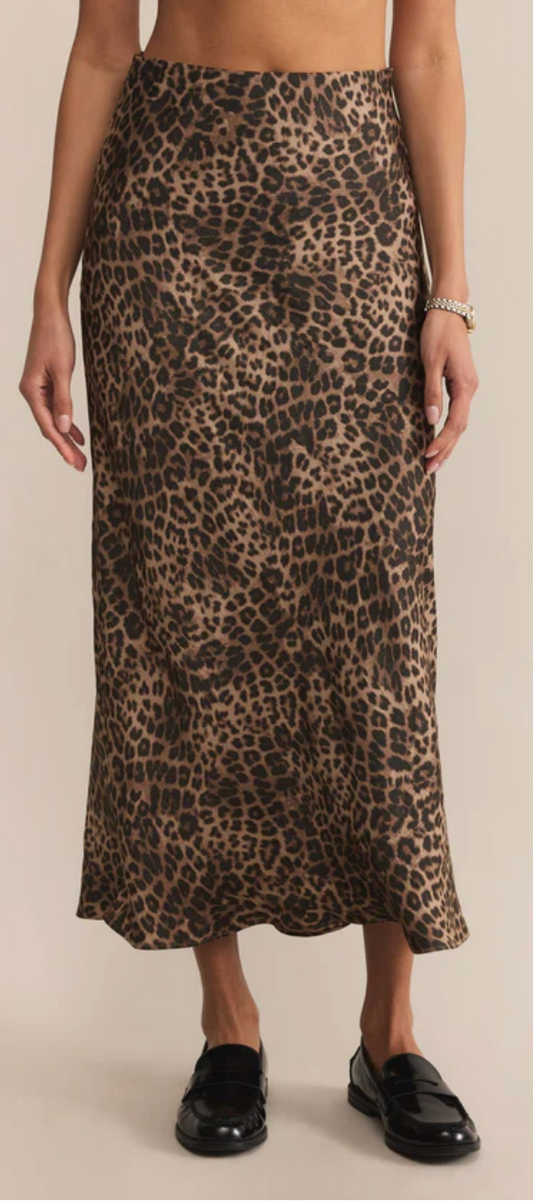 Izabel Leopard Skirt