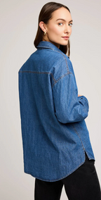 Whitney Denim Button Down Shirt