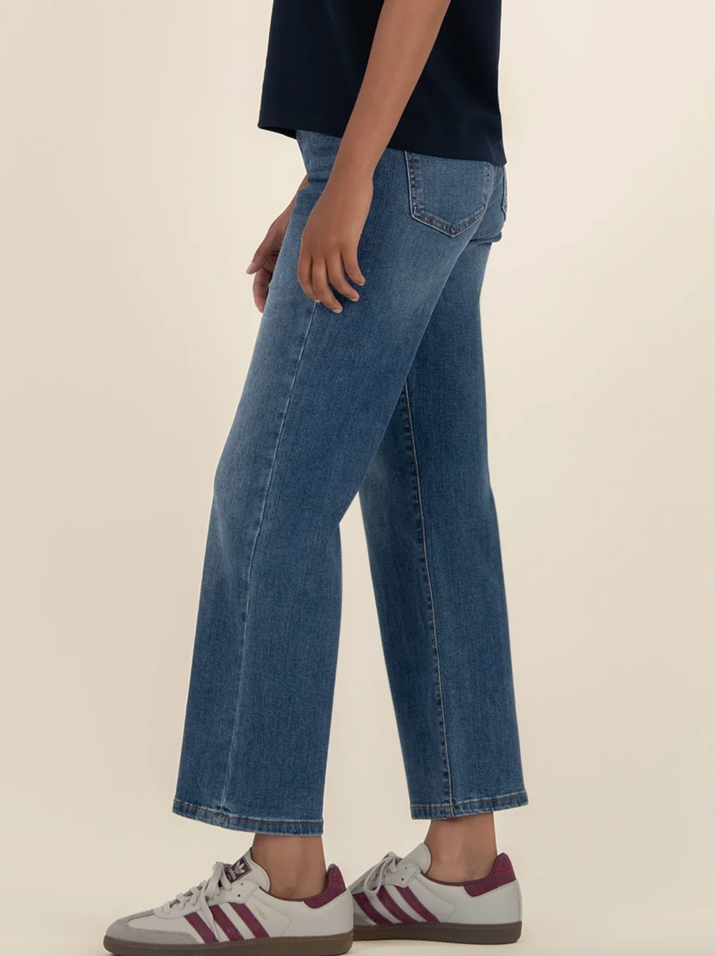 Charlotte High Rise Fab Ab Wide Leg