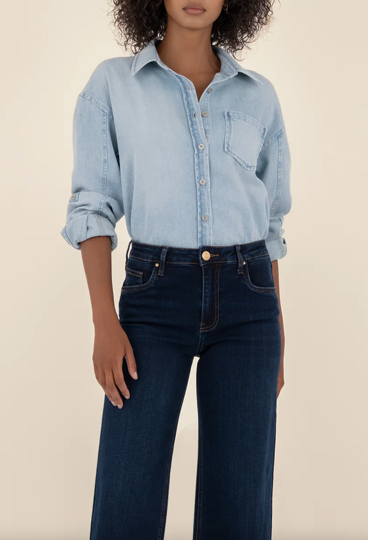 Jean Rise Wide Leg