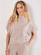 Soft Touch Side Ruched Top