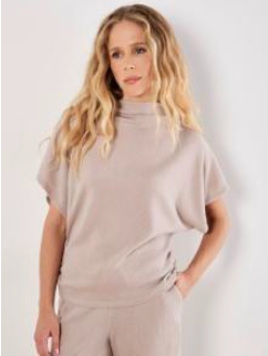 Soft Touch Side Ruched Top
