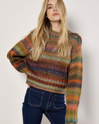 Chunky Knit Multi Color Sweater