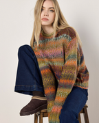 Chunky Knit Multi Color Sweater