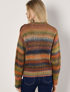 Chunky Knit Multi Color Sweater