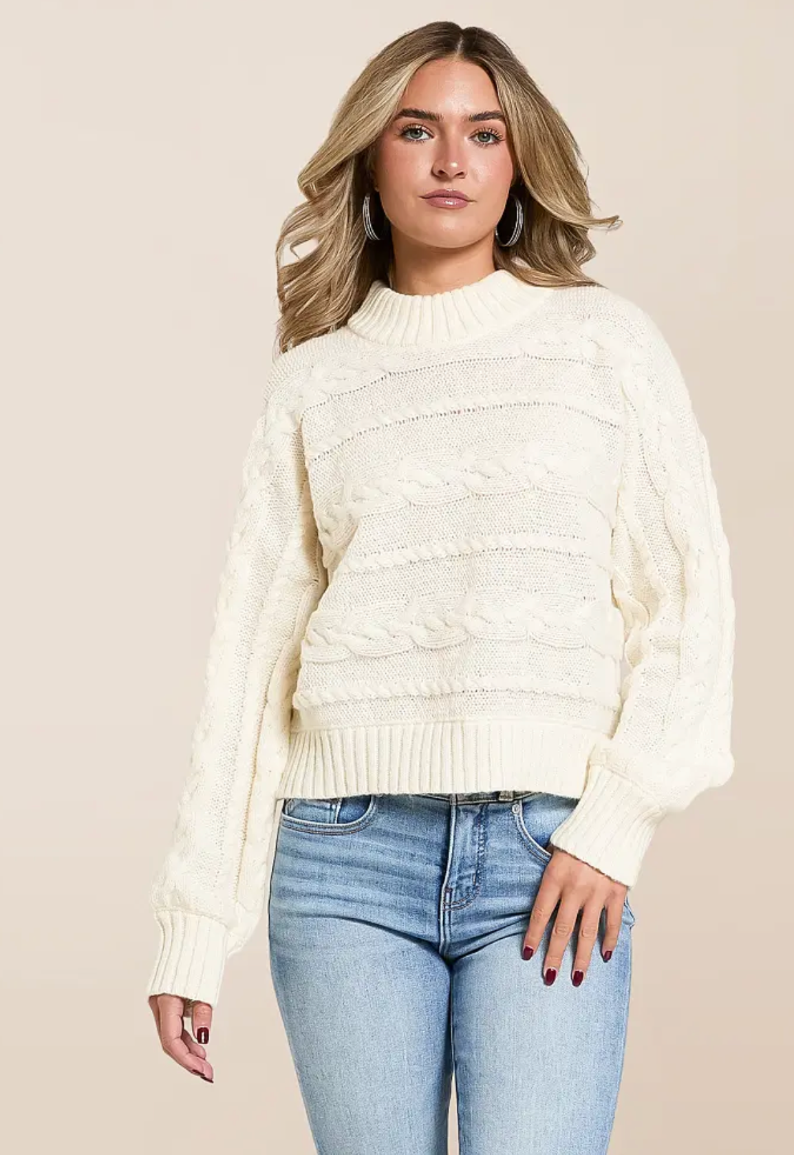 Arctic Cable Sweater