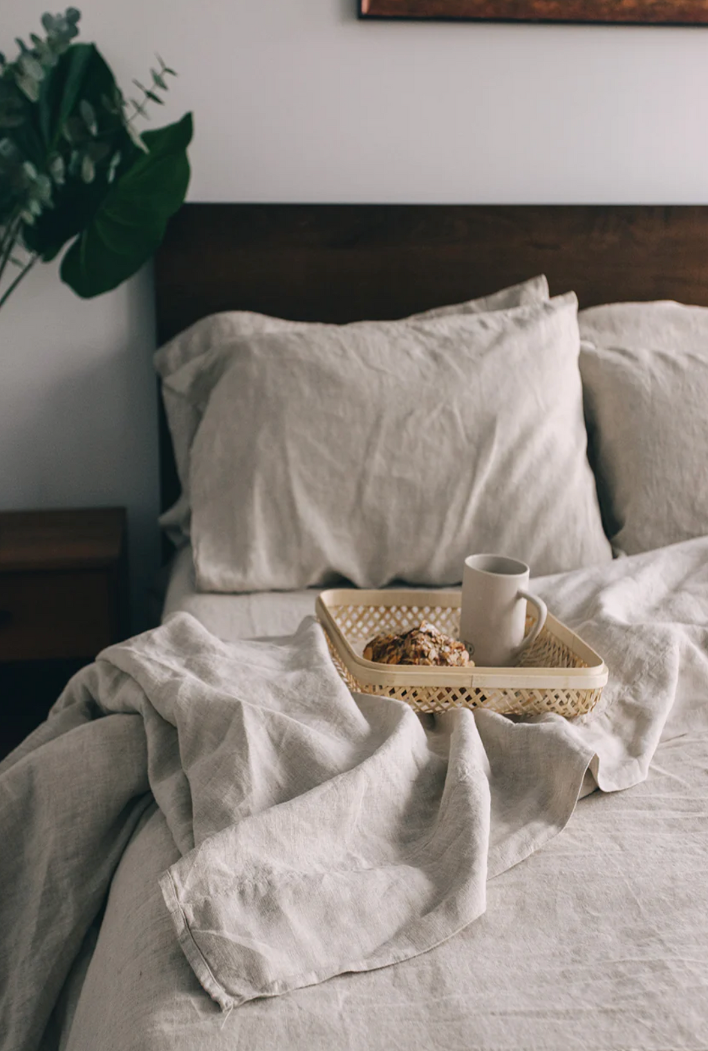 Trieste Flat Sheet, King Size Natural