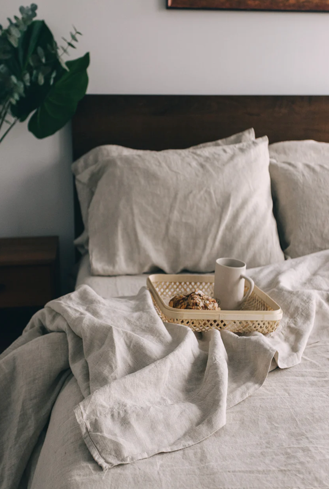 Trieste Flat Sheet, King Size Natural