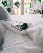 Trieste Fitted Sheet, King Size White