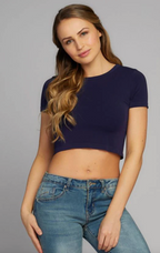 Bamboo Crop Top O/S