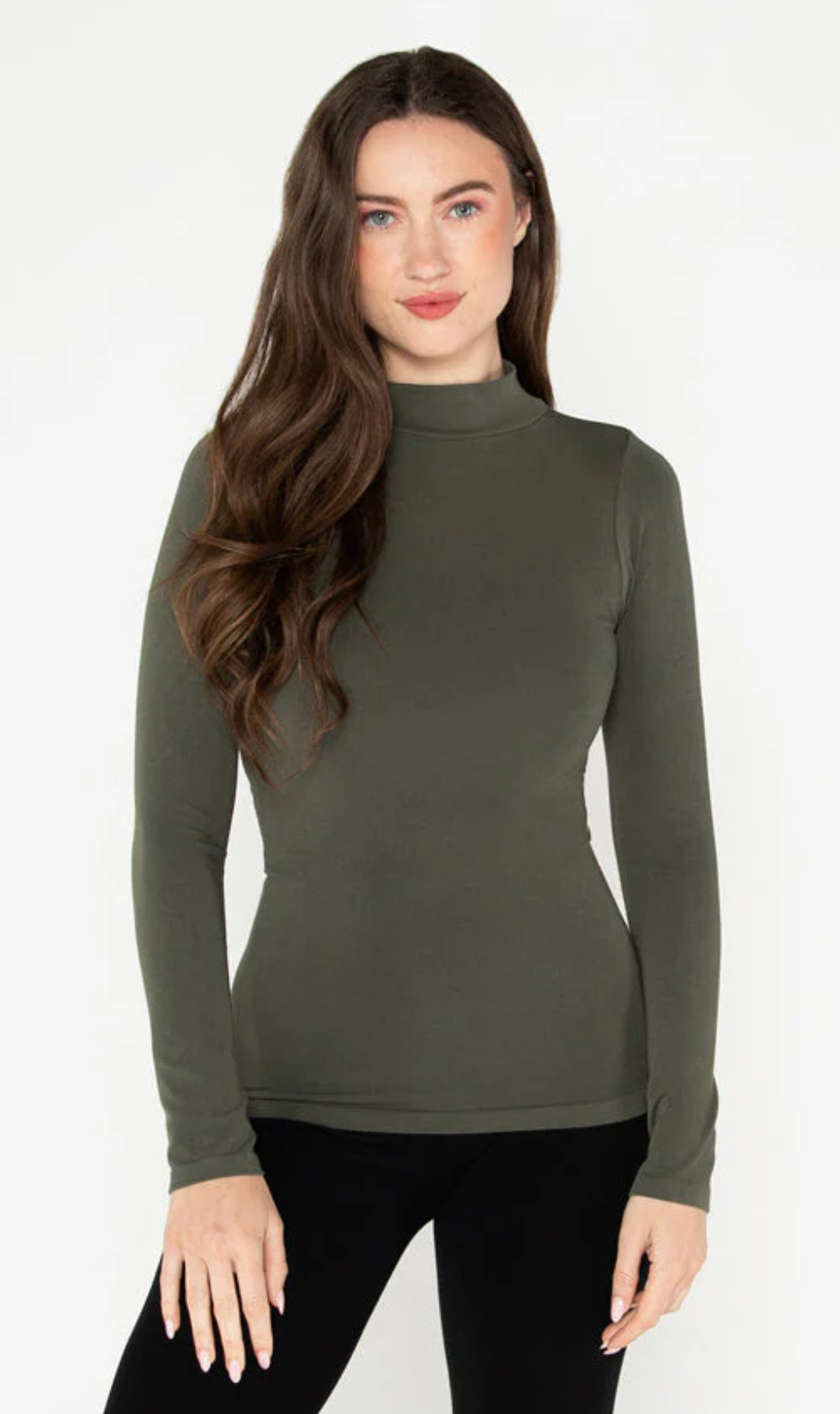 Mock Neck Top