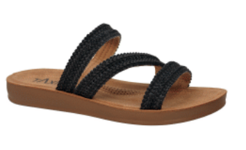 Vegas-02 Braided Wedge Sandal