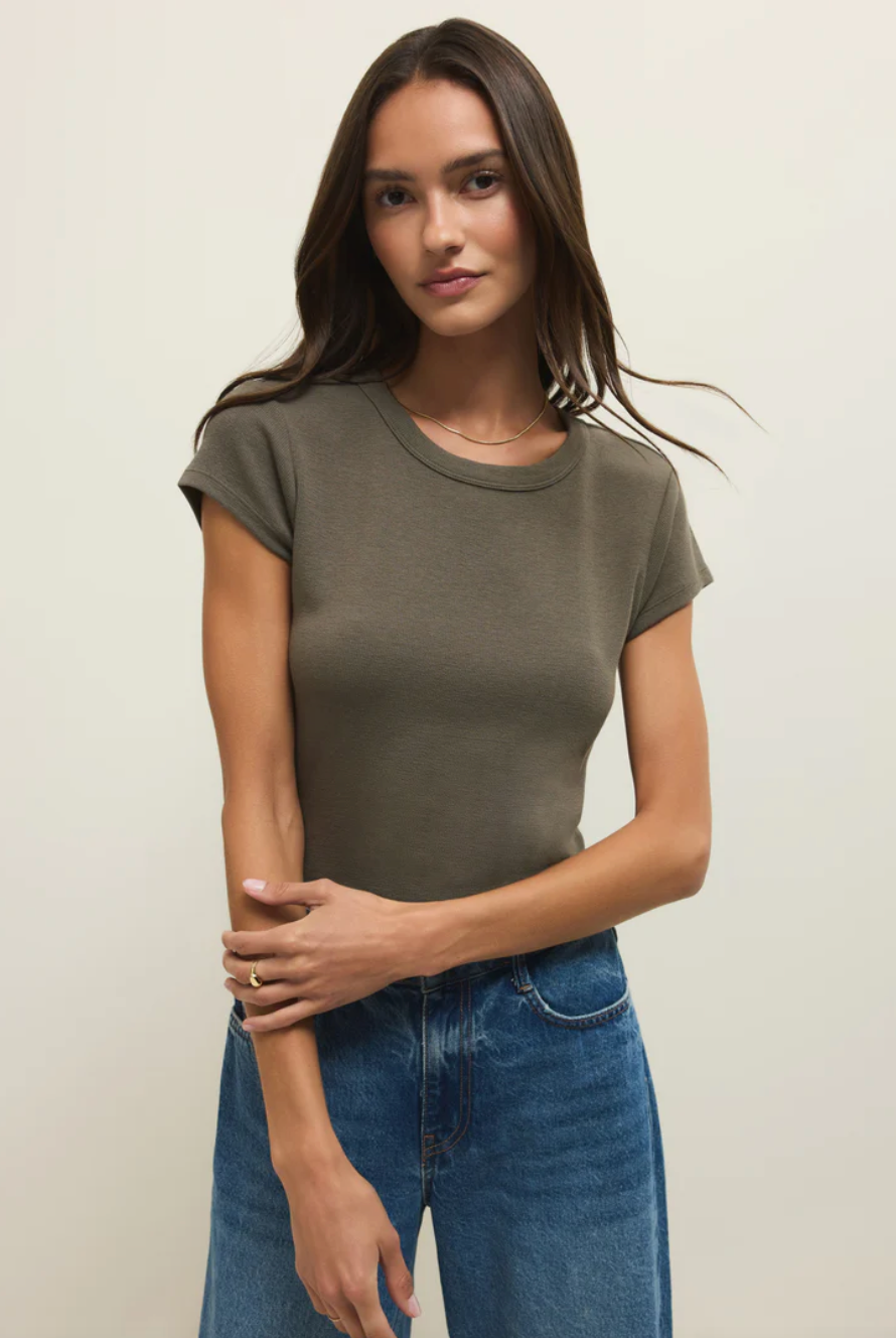 Renae Rib S/S Top