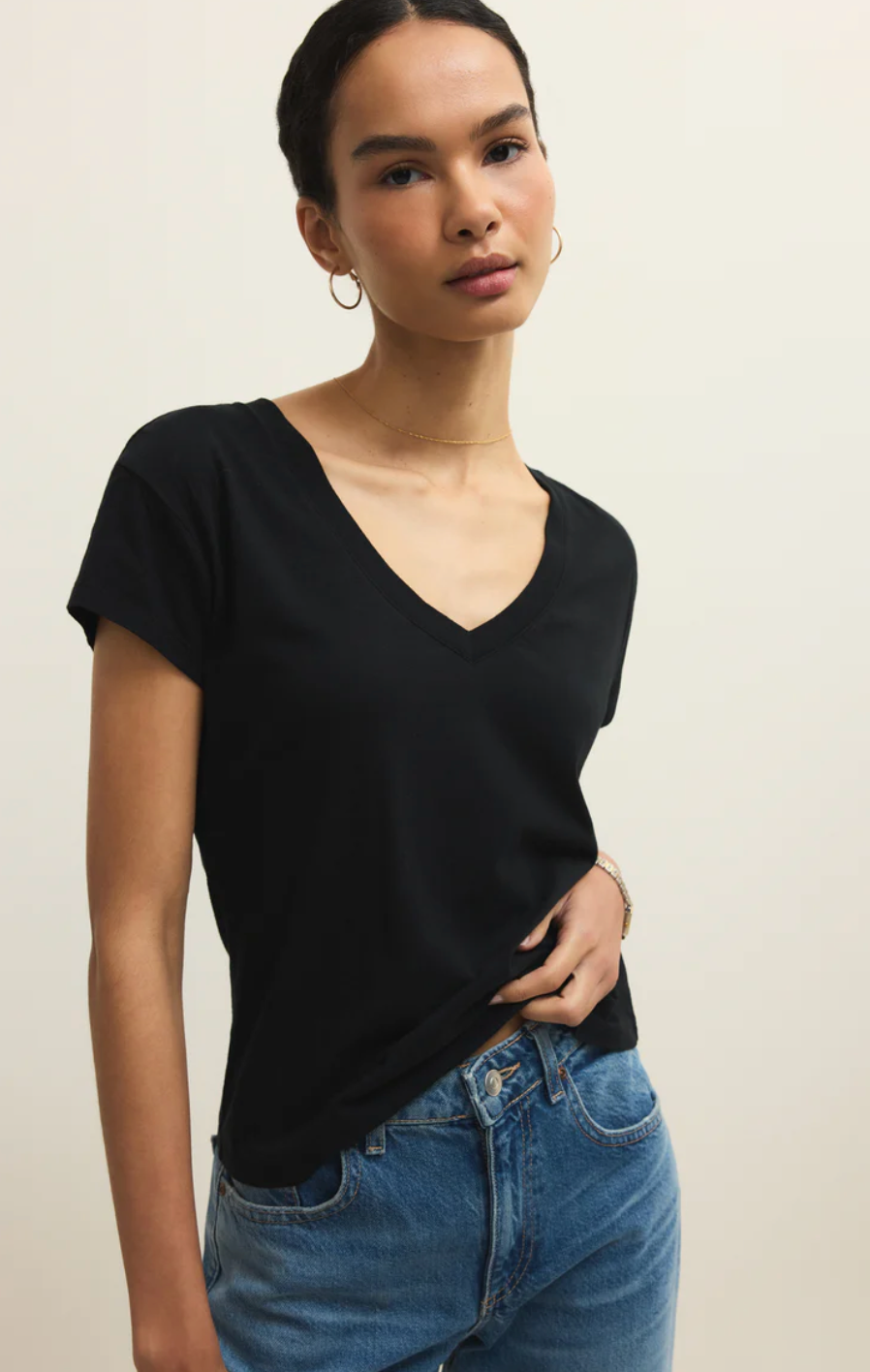 Modern V-Neck Tee