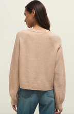 ZSupply-Coming Up Cozy Sweater-Light Camel