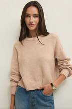 ZSupply-Coming Up Cozy Sweater-Light Camel