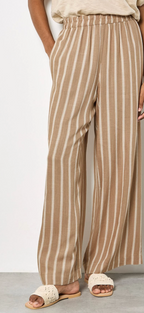 Stripe Linen Trousers