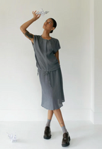 Paper Label-Akia Sleeveless Shirt