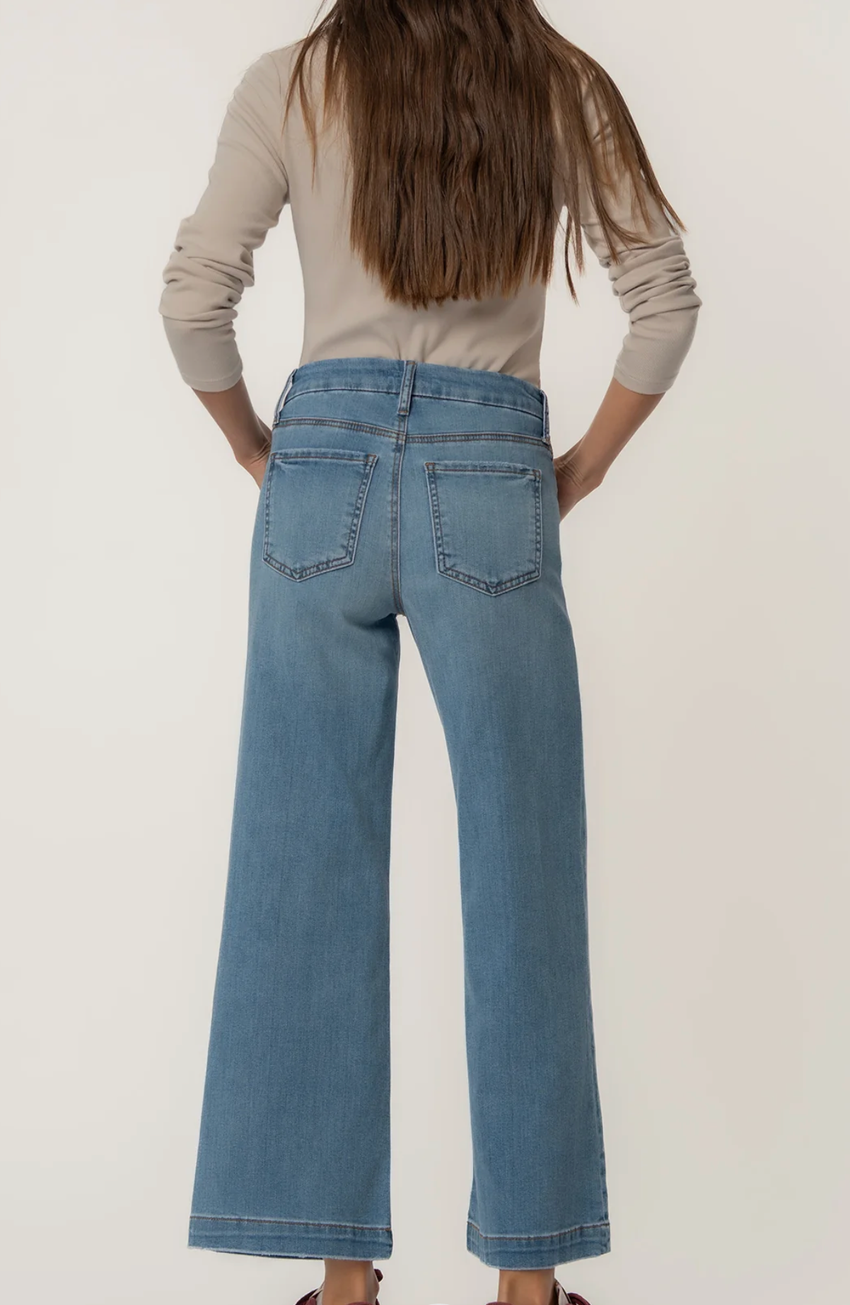 KUT-Meg High Rise Wide Leg-Totally