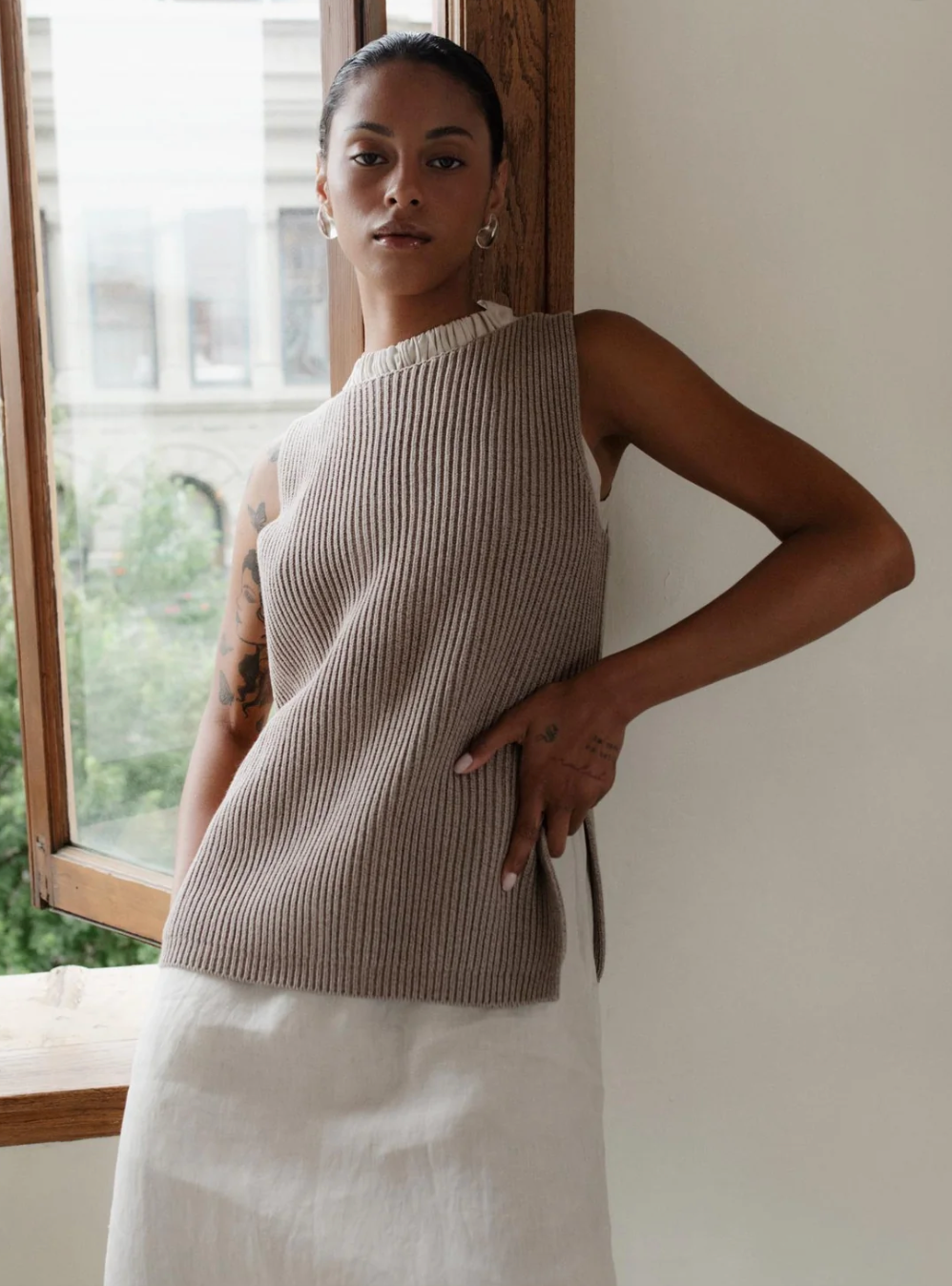 Paper Label-Wesley Tank