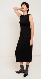 Paper Label-Rynn Tank Dress-Black