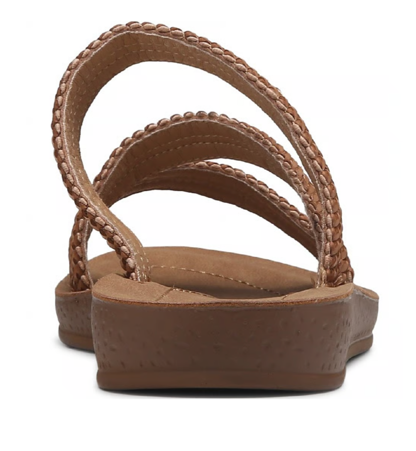 Vegas-02 Braided Wedge Sandal