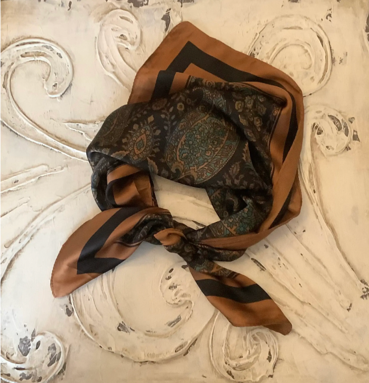 Beautiful Boundaries - Women's Silk-Like Square Scarf