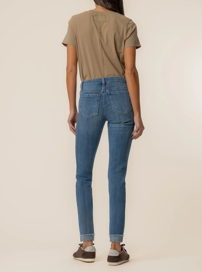 KUT - Amy Crop Straight Roll Patch Pocket