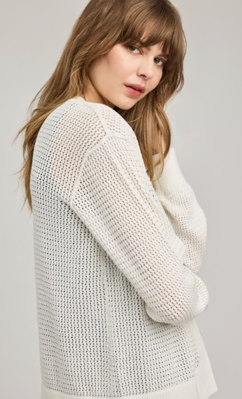 Gentle Fawn Drew Cardigan – White